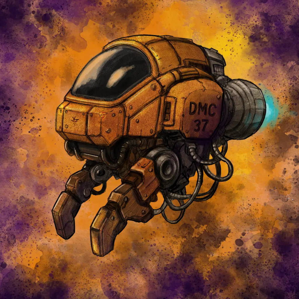 DMC Scout ship artwork